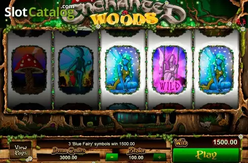 Скрин8. Enchanted Woods (Games Global) слот