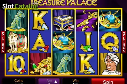 Скрин2. Treasure Palace слот