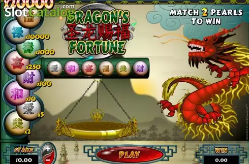 Скрин2. Dragons Fortune (Games Global) слот