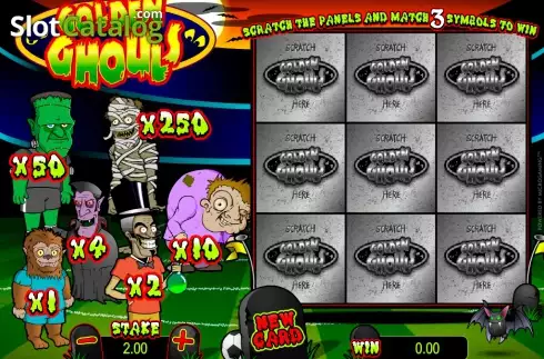 Скрин2. Golden Ghouls слот