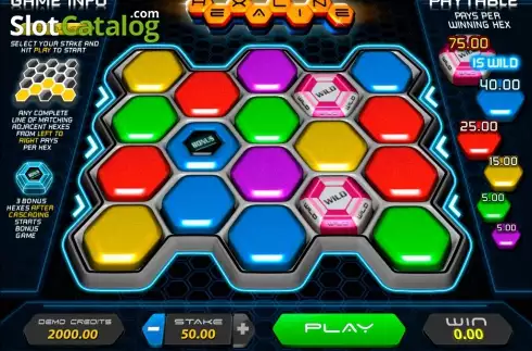 Скрин3. Hexaline слот