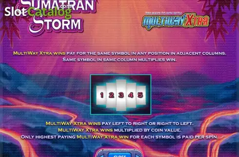 Скрин9. Sumatran Storm слот