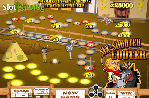 Скрин3. Six Shooter Looter Gold слот