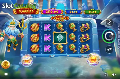 Скрин2. Almighty Poseidon Empire слот