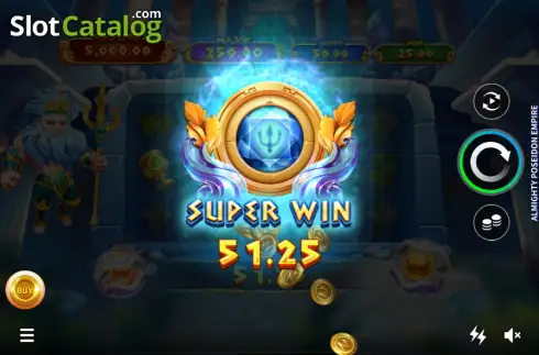 Скрин3. Almighty Poseidon Empire слот