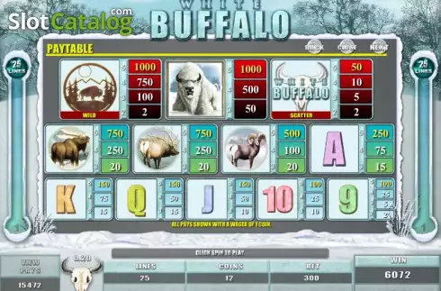 Скрин9. White Buffalo (Microgaming) слот