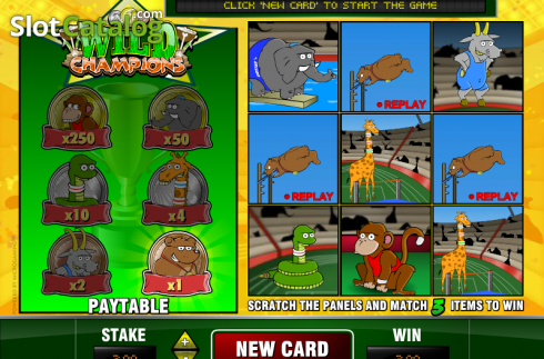 Скрин3. Wild Champions слот