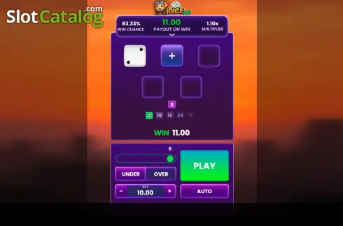 Скрин2. Dice Pop слот