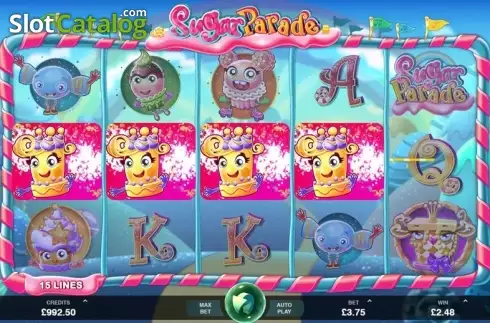 Скрин2. Sugar Parade слот