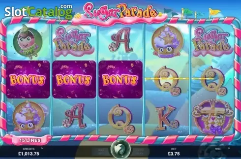 Скрин5. Sugar Parade слот