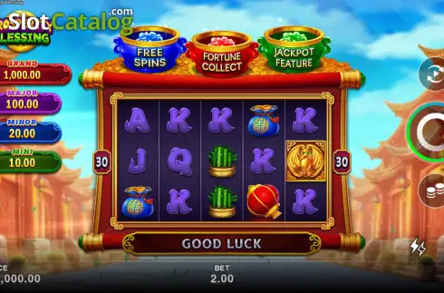 Скрин2. Prosperity Blessing (Microgaming) слот