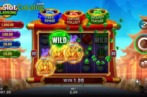 Скрин3. Prosperity Blessing (Microgaming) слот