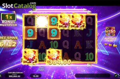 Скрин3. Cash Blitz Extreme слот