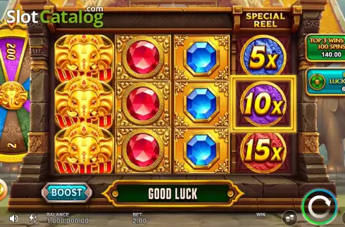 Скрин2. Treasure Gems слот