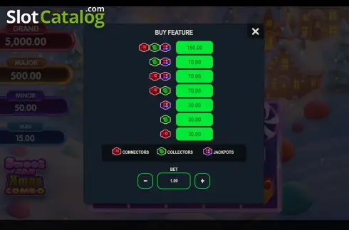 Скрин3. Sweet Jar Xmas Combo слот