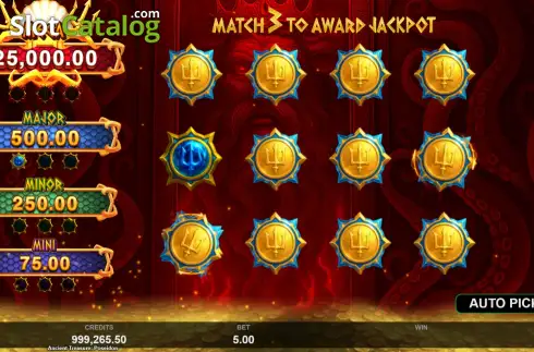 Скрин3. Ancient Treasure: Poseidon слот
