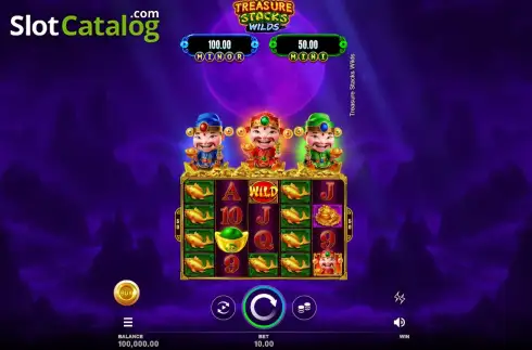 Скрин2. Treasure Stacks Wilds слот