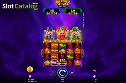 Скрин3. Treasure Stacks Wilds слот