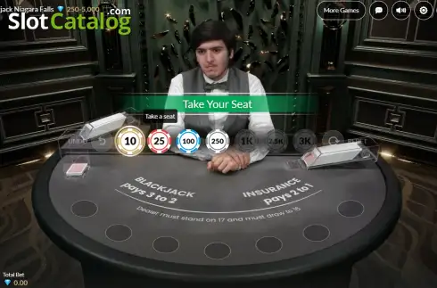 Скрин2. Blackjack Niagara Falls слот