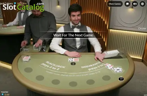 Скрин2. Blackjack Calgary слот