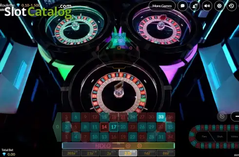 Скрин3. Holo Roulette слот