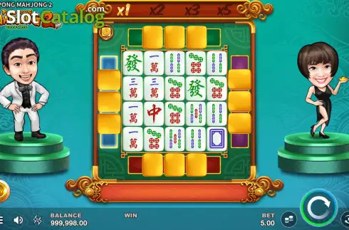 Скрин2. Pong Pong Mahjong 2 слот