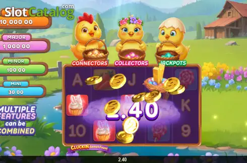 Скрин3. Cluckin’ Sweet Feast слот