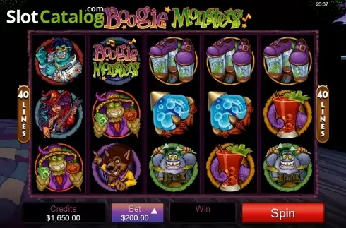 Скрин2. Boogie Monsters слот