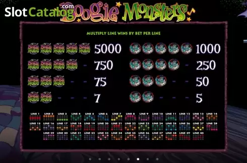 Скрин9. Boogie Monsters слот
