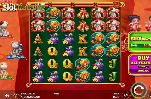 Скрин2. Lucky Twins Wilds Link&Merge слот