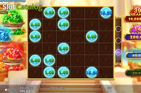 Скрин3. Almighty Zeus Wilds Link&Merge слот