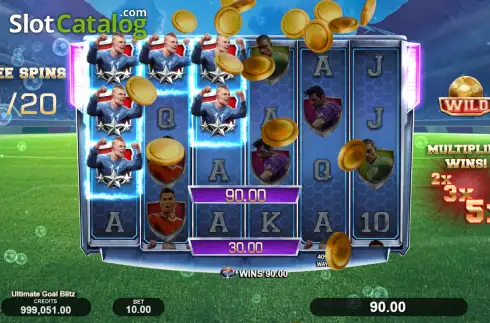 Скрин3. Ultimate Goal Blitz слот