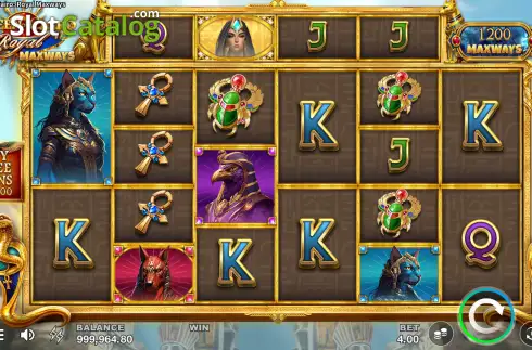 Скрин2. Queen of Cairo: Royal Maxways слот