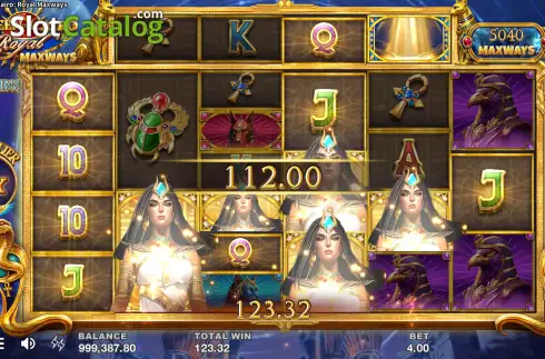 Скрин3. Queen of Cairo: Royal Maxways слот