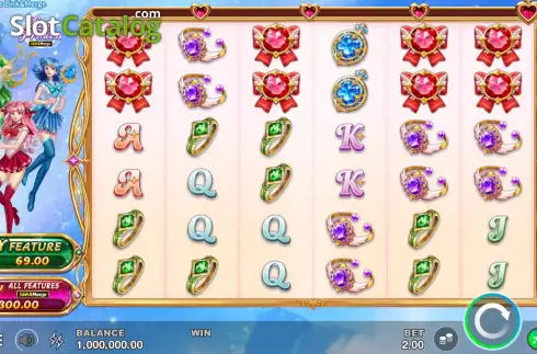 Скрин2. Luna Princess Link & Merge слот