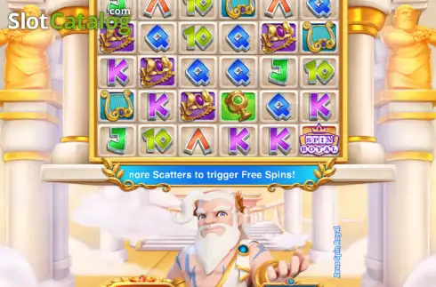 Скрин2. Zeus Spin Royal слот