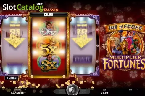 Скрин4. 108 Heroes Multiplier Fortunes слот