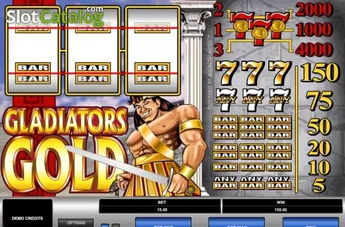 Скрин3. Gladiators Gold слот