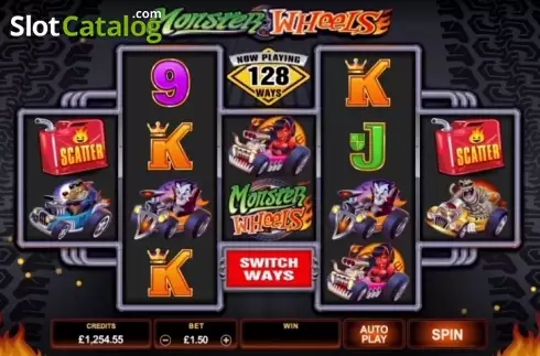 Скрин2. Monster Wheels (Microgaming) слот