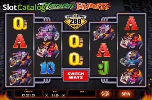 Скрин5. Monster Wheels (Microgaming) слот