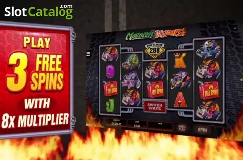 Скрин8. Monster Wheels (Microgaming) слот