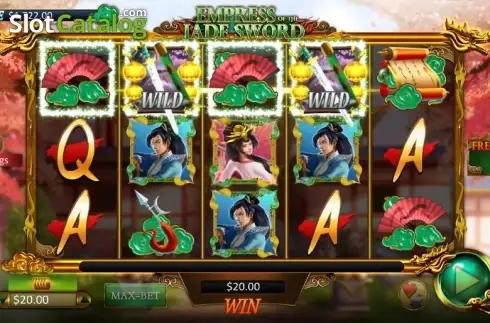 Скрин4. Empress of the Jade Sword слот