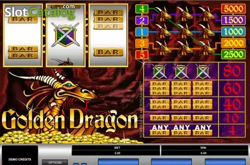 Скрин2. Golden Dragon (Microgaming) слот