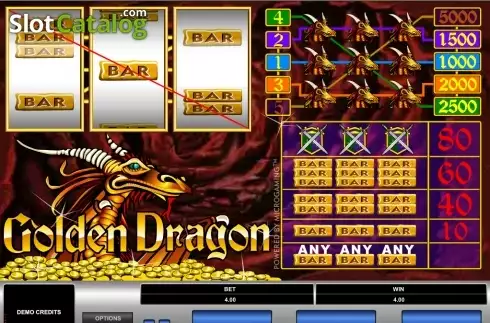 Скрин3. Golden Dragon (Microgaming) слот