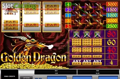 Скрин4. Golden Dragon (Microgaming) слот