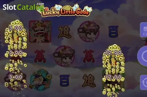 Скрин3. Lucky Little Gods слот