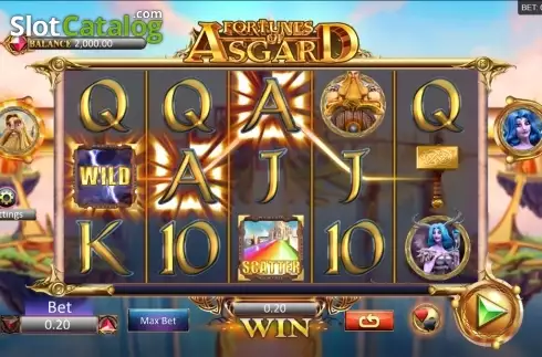 Скрин5. Fortunes of Asgard слот