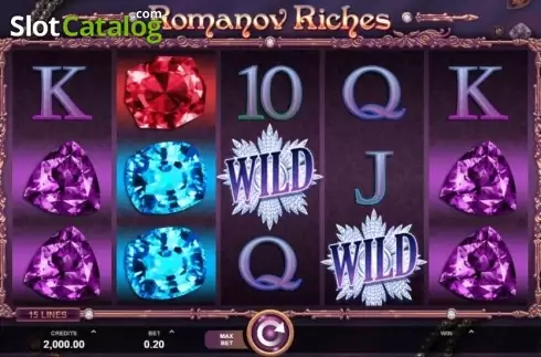 Скрин2. Romanov Riches слот