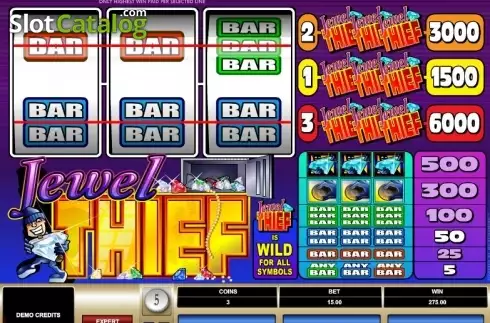 Скрин3. Jewel Thief (Games Global) слот