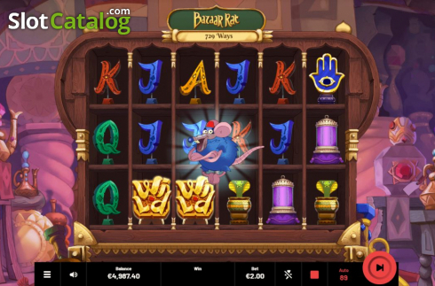 Скрин6. Bazaar Rat слот